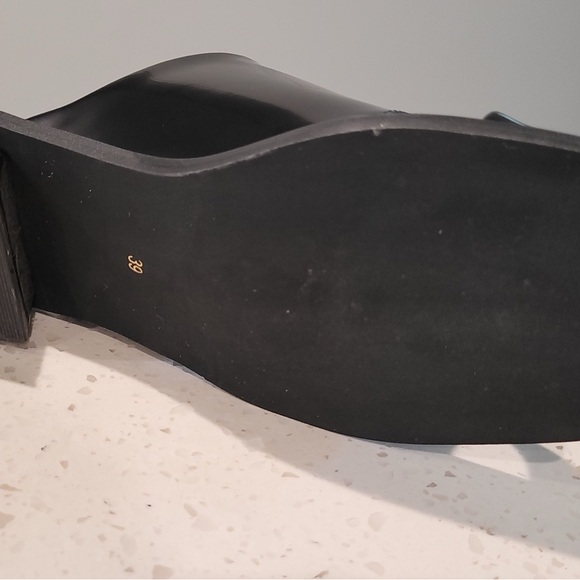 All Black Angle Mule (shoes) - Picture 9 of 9